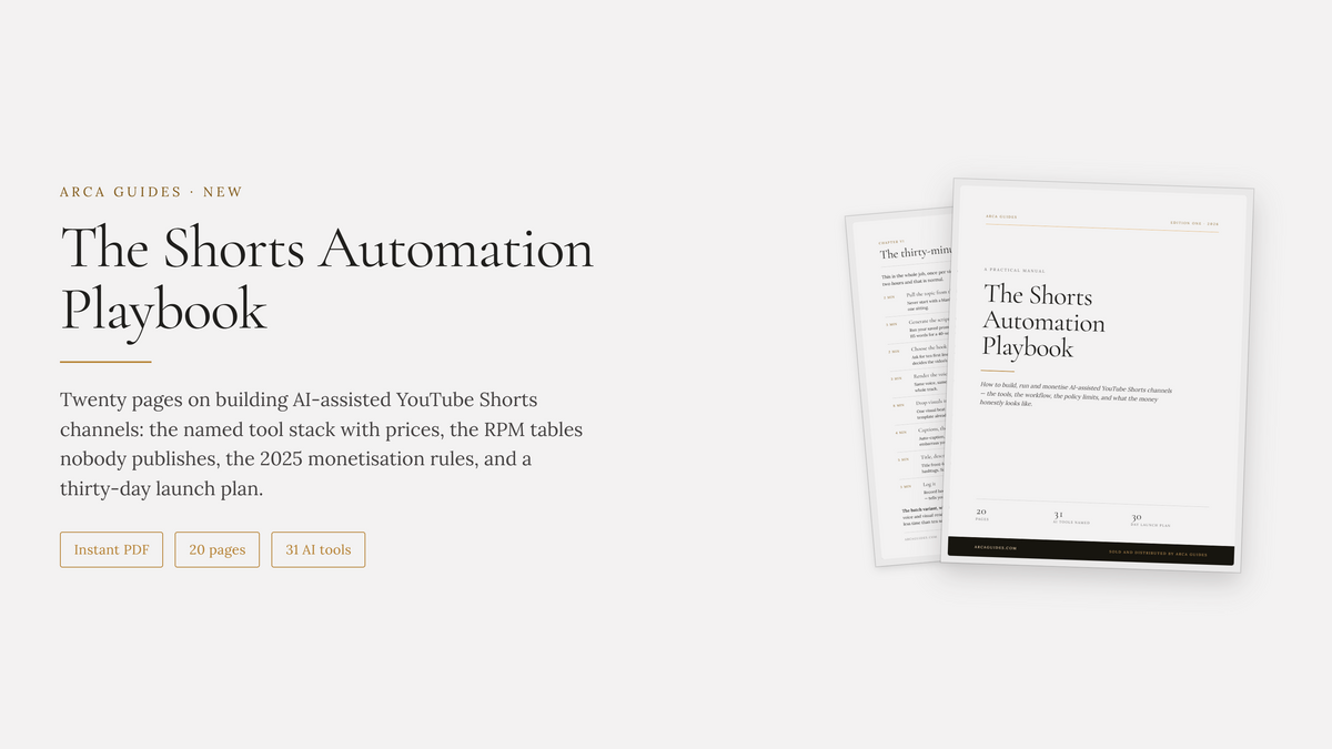 YOUTUBE AUTOMATION GUIDE.