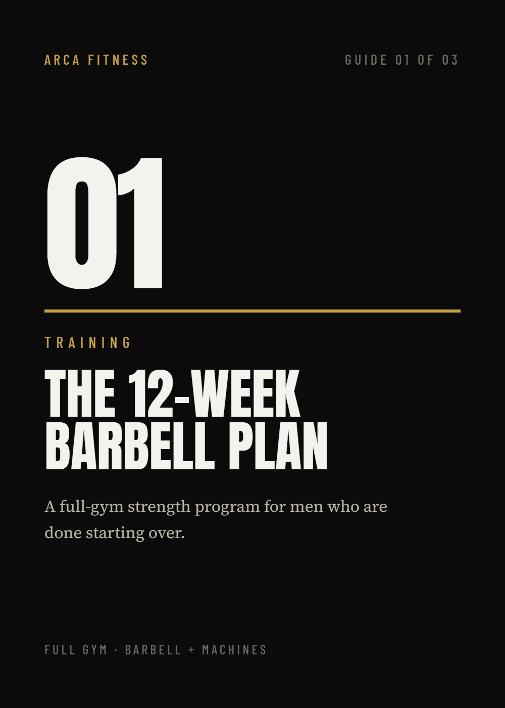 ARCA FITNESS FOE BEGINNERS